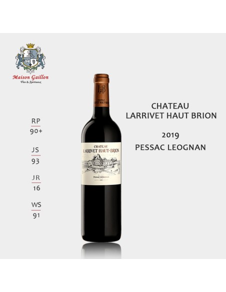 Château Larrivet Haut Brion 2019
